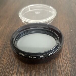 HOYA Filter PL 52mm Circular Polarising Camera Filter Lens - Made in Japan